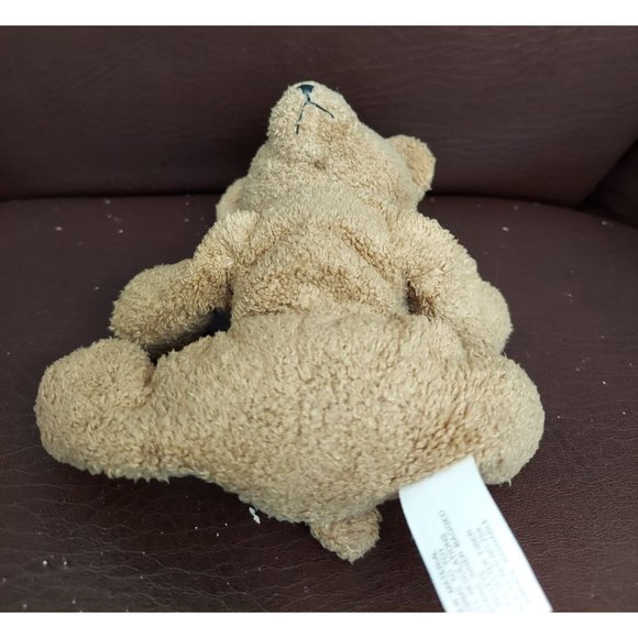 Russ Luv Pets Cubby Brown Grizzly Bear Soft Plush Bean Toy 5” Tag #100301 - Picture 3 of 6